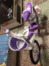 紫榕 儿童自行车女孩单车3-8岁公主款脚踏车男女宝宝小孩童车 丁香紫【经典款】闪轮护具套装 16寸 适合100-120cm 实拍图