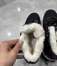 Jeep雪地靴男加絨加厚棉鞋男鞋冬季皮毛一體戶(hù)外運動(dòng)鞋子男防水登山鞋 幽霧綠 39 曬單實(shí)拍圖