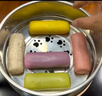 馬小賈寶寶饅頭手指饅頭果蔬兒童營養(yǎng)早餐半成品速食輔零食無添加劑 牛乳手指饅頭126g*2袋（共14個） 曬單實拍圖