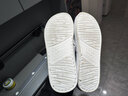 潔麗雅亞麻拖鞋男四季室內家居靜音家用透氣吸汗男棉麻居家涼拖情侶春秋 淺灰 44-45 (適合43-44碼) 曬單實(shí)拍圖