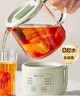 小熊（Bear）迷你養(yǎng)生壺養(yǎng)生杯 電燉杯電熱杯煮花茶壺?zé)畨剞k公室杯子0.4L全玻璃杯體YSH-F04E1 曬單實(shí)拍圖