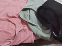 莫代爾內褲女高腰收腹大碼透氣保暖石墨烯導濕棉襠提臀收小肚子暖宮短褲 綠色+黑色+粉色 3條 L 120-140斤【順豐速運】 曬單實(shí)拍圖