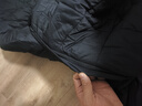 太平鳥男裝羽絨服短款外套冬季寬松輕面包服潮連帽 黑色1（闊型) XXL  曬單實拍圖