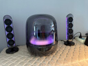 哈曼卡頓（Harman/Kardon）Soundsticks 5水晶5代無(wú)線(xiàn)藍牙桌面音響氛圍燈光家用電腦電視音箱 玄光色 曬單實(shí)拍圖