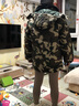 際華戶訓冬季迷彩大衣男軍大衣戶外軍棉襖作訓棉大衣冬季加厚防水棉服 迷彩大衣 185/92-96 曬單實拍圖