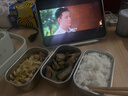 小熊（Bear）電熱飯盒 加熱飯盒 保溫飯盒可加熱 雙層四膽辦公室蒸煮熱飯神器可預約上班族加熱便當盒DFH-G16W7 曬單實(shí)拍圖