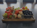 格娜斯 玻璃水果盘客厅轻奢创意零食分格干果盘北欧ins网红点心糖果盘 实拍图