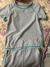 KocotreeKK樹(shù)原紗兒童速干衣套裝男童女童短袖t恤戶(hù)外夏季吸汗運動(dòng)套裝 里瑟灰-單T恤 130 曬單實(shí)拍圖