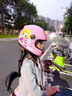 QSTK兒童頭盔全盔3-12歲3c認(rèn)證電動(dòng)車安全帽防摔女孩男生3-6-8歲冬季保暖防霧 3C款-粉色公主-可拆圍脖 推薦3-12歲頭圍54以內(nèi)-高清鏡片 曬單實(shí)拍圖