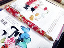 白金   日本白金 3776 紅錦鯉 賽璐珞 14K金筆 鋼筆 PTB-30000S 紅錦鯉 F 曬單實(shí)拍圖