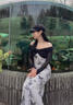 BJYL清冷感水墨蝴蝶耳飾女民族風(fēng)復(fù)古流蘇耳環(huán)新中式國(guó)風(fēng)獨(dú)特氣質(zhì)耳墜 蝴蝶流蘇耳環(huán) 曬單實(shí)拍圖