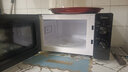 美的（Midea）家用便捷微波爐 轉盤(pán)加熱 五檔火力 雙旋鈕操控  高溫殺菌智能解凍 易潔內膽M20C 曬單實(shí)拍圖