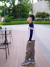 巴拉巴拉balaone童裝兒童工裝褲男童2025秋裝新款長褲束口褲時尚 綠色調(diào)00344 140 曬單實拍圖