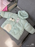 巴拉巴拉嬰兒羽絨服男童冬季女童短款外套花朵造型甜美萌208424107233 曬單實(shí)拍圖