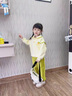 G.DUCK KIDS小黃鴨童裝女童套裝春秋季純棉兒童衣服女小童寶寶草莓翻領(lǐng)兩件套 綠色 80碼建議75-85cm9-12月cm 曬單實拍圖