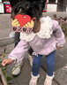 戴維貝拉（DAVE＆BELLA）中大童白襯衫女童上衣兒童衣服打底衫2025秋裝新款長(zhǎng)袖小童襯衣 米白【現(xiàn)貨】 110cm (建議身高100-） 曬單實(shí)拍圖