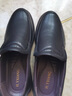 恒源祥（hengyuanxiang）皮鞋男士一腳蹬商務(wù)休閑套腳軟底透氣駕車(chē)樂(lè )福單鞋 J1628 黑色 43 曬單實(shí)拍圖