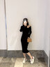 MARY JSTNI楊冪同款小白鞋女鞋2025新款爆款增高厚底百搭休閑透氣春夏季板鞋 S1016-1【米白拼紅 皮面單里】 38 曬單實(shí)拍圖