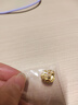 周大福馬年生肖 展翅高飛lucky幸運馬兒童BB鎖包足金黃金吊墜F236573 約1g計價(jià)(工費180) 曬單實(shí)拍圖