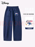 迪士尼女童褲子春秋兔子警官闊腿褲女孩洋氣運(yùn)動長褲PBZPL3163 藏青150 曬單實(shí)拍圖