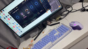 羅技（G） G502 HERO主宰者 有線(xiàn)鼠標 游戲鼠標 吃雞鼠標 電競鼠標宏編程可配重HERO引擎 禮盒送男友 G502H星河紫+大桌墊 曬單實(shí)拍圖