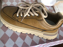 唐獅（TonLion）男鞋2025秋冬季爆款休閑板鞋男厚底皮鞋增高運動(dòng)潮鞋 麥色42 曬單實(shí)拍圖