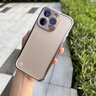 陸宣適用蘋果16手機(jī)殼新款金屬邊框iPhone16pro max超薄plus磨砂保護(hù)套pro鏡頭全包防摔手機(jī)套創(chuàng)意高級(jí) 【銀色鈦】合金邊框 磨砂背板鏡頭全包 iPhone 16 Pro Max 曬單實(shí)拍圖