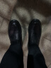 骆驼牌皮鞋男士真皮商务休闲鞋软底舒适德比鞋男 W932211710 黑色 40 实拍图