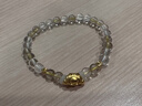 中國黃金（CHINA GOLD）小金珠黃金轉運珠男女款足金古法DIY配件生日禮物 【貓眼金珠】約0.1g-直徑4MM【紀念品】 單個(gè)金珠 無(wú)繩 曬單實(shí)拍圖