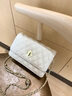 愛(ài)情海牛皮包包女包小方包斜挎單肩包女品牌生日禮物高級感送女友老婆 【米白】實(shí)用走心 時(shí)尚休閑通勤輕奢ck風(fēng)腋下手機包高檔 曬單實(shí)拍圖