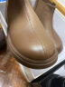 百丽柔软法式切尔西靴女商场同款羊皮通勤短靴加绒A2V1DDD3 棕色-单里 39 实拍图