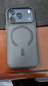 藍(lán)猩先生適用蘋(píng)果17Pro手機(jī)殼 iPhone17pro保護(hù)殼AI按鍵橙標(biāo)膚感磁吸防滑親膚防摔手機(jī)保護(hù)套 黑 曬單實(shí)拍圖