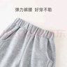 舒貝怡兒童衛衣褲子春秋女童長(cháng)褲寶寶春裝嬰幼兒休閑運動(dòng)褲男童外出春款 淺灰 100 cm 曬單實(shí)拍圖