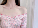 訫緣飾品莫比烏斯環(huán)項(xiàng)鏈女小眾設(shè)計(jì)ins冷淡風(fēng)銀鎖骨鏈情人節(jié)禮物送女友 莫比烏斯環(huán)項(xiàng)鏈【銀色】 925銀 曬單實(shí)拍圖