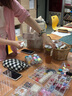 圣喜安少女星空流光圓珠diy飾品串珠珠子散珠手工手鏈項(xiàng)鏈材料 穿珠彩珠 8mm混色50顆 曬單實(shí)拍圖