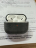 優(yōu)思頓適用airpods pro二代保護(hù)套高級(jí)感蘋果耳機(jī)保護(hù)套翻毛皮airpods三代保護(hù)套簡(jiǎn)約pro輕奢防摔盒 【高級(jí)灰】不掉蓋|戴套可無(wú)線充電 蘋果 AirPods Pro 第二代 曬單實(shí)拍圖