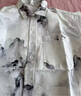 全憶菲高端新中式短袖男士襯衫夏季2024新款潮牌國風(fēng)上衣服夏天襯衣艾伊 26036黑色 L 約120-135斤可穿 曬單實(shí)拍圖