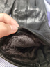 啄木鳥（TUCANO）真皮手套男冬季騎行開車觸屏羊皮手套防潑水戶外保暖防寒加絨手套 曬單實拍圖