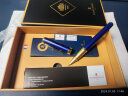 梦特娇（MONTAGUT）签字笔商务宝珠笔礼盒装黑色替换笔芯书写签名笔礼遇系列蓝丽雅0.5mm 实拍图
