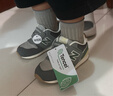NEW BALANCE 童鞋小中童0-7歲新款拼接透氣舒適防滑休閑軟底跑步運(yùn)動鞋996 淺灰/深灰/綠色996RB3 25 （腳長14.5cm ） 曬單實(shí)拍圖