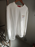 皮爾卡丹（pierre cardin）男士衛衣春秋款重磅無(wú)帽含蠶絲t恤長(cháng)袖寬松大碼落肩袖圓領(lǐng)打底衫 曬單實(shí)拍圖