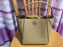 Tory Burch 湯麗柏琦【七夕禮物】  MCGRAW小號單肩變形水桶包女包TB 158500 提拉米蘇色 227 OS 曬單實拍圖