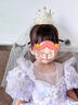 生日頭飾皇冠兒童頭飾兒童頭紗生日頭飾女童生日發(fā)箍生日帽高級感 米色皇冠飄紗發(fā)箍 曬單實(shí)拍圖