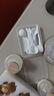 哈迪兔嬰兒奶粉專(zhuān)用奶粉勺子量勺10ml1.5克30mla2至初啟賦愛(ài)他美 愛(ài)心勺5件套自帶標識+收納盒 曬單實(shí)拍圖