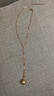 周生生 18K玫瑰金百搭彩金項(xiàng)鏈女款素鏈 04800N18KR 45厘米 曬單實(shí)拍圖