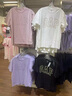 GAP男女裝2025夏季新款純棉泡泡膠印logo短袖T恤多色上衣729127 粉色 L (175/96A) 亞洲尺碼 曬單實拍圖