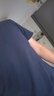 美特斯邦威短袖T恤男夏季新款純棉男裝圓領(lǐng)純色體恤百搭休閑上衣 中紫灰 170/92A 曬單實(shí)拍圖