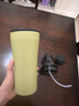 ISTTOKE慕咖STTOKE戶外套裝便攜隨身杯大容量陶瓷涂層保溫水杯健身吸管杯 牛油果 密封旋蓋款+延伸蓋460ml 曬單實拍圖