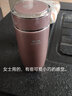 萬(wàn)象（WANXIANG）保溫杯時(shí)尚男女士便攜式鵝蛋型316不銹鋼高檔禮品水杯商務(wù)大容量 F84-香檳金-360ML 曬單實(shí)拍圖