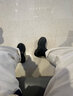 馬丁博士（Dr.Martens）1461 Smooth新男女爆光面皮薄底皮鞋單鞋 黑色 43 曬單實(shí)拍圖
